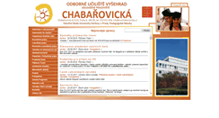 Desktop Screenshot of ouchabarovicka.cz